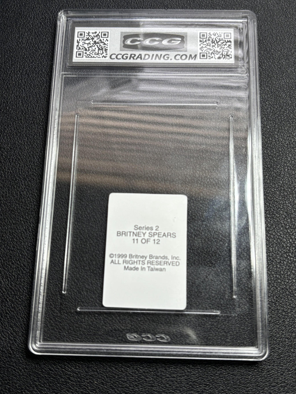 Britney Spears 1999 Series 2 Britney Brands Inc. CCG 10