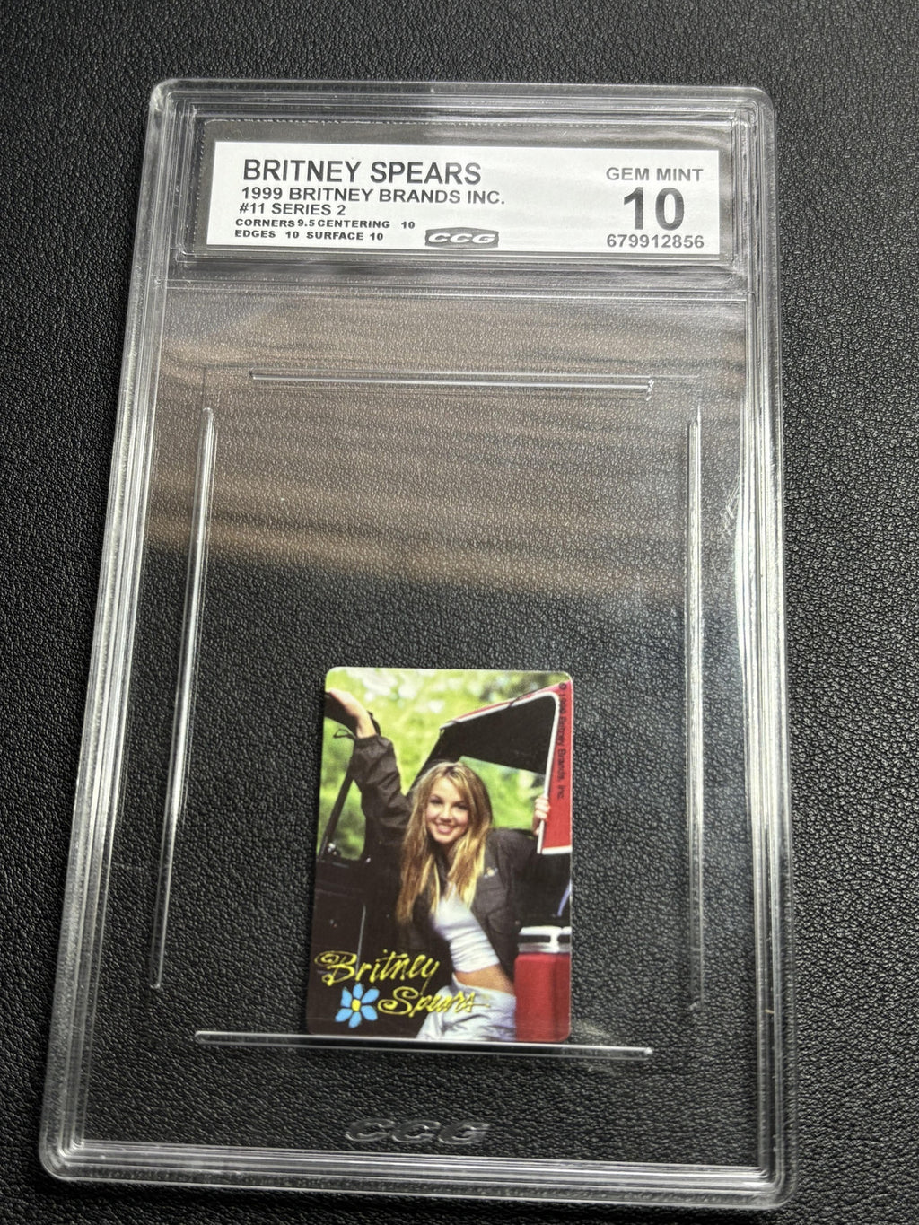 Britney Spears 1999 Series 2 Britney Brands Inc. CCG 10