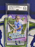 Charlotte North 2022 Topps Athletes Unlimited RB5 Record Breakers CCG 9.5 RC