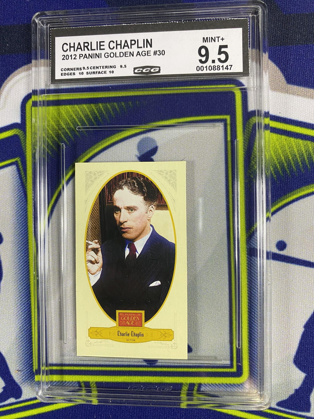 Charlie Chaplin 2012 Panini Golden Age 30 CCG 9.5 RC